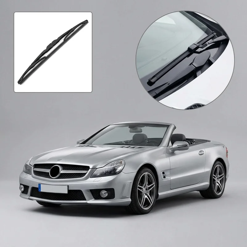 Passenger Side Wiper Blade for Mercedes-Benz SL63 AMG (2009 - 2019) - 1